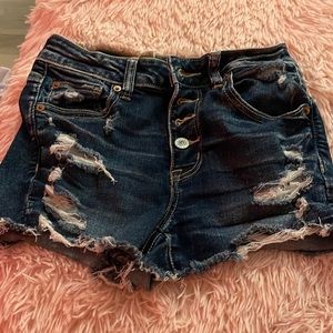 American eagle jean shorts